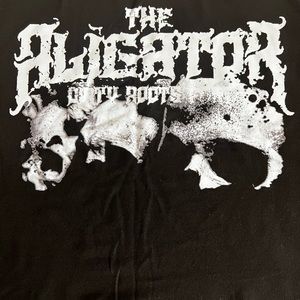 Girls cropped top- The Aligator -  dirty roots